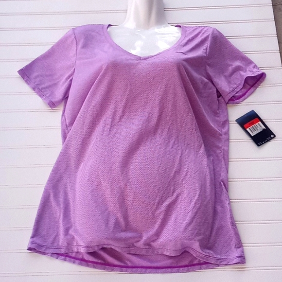 Nike Dri-Fit Striped V Neck Tshirt - Picture 5 of 11
